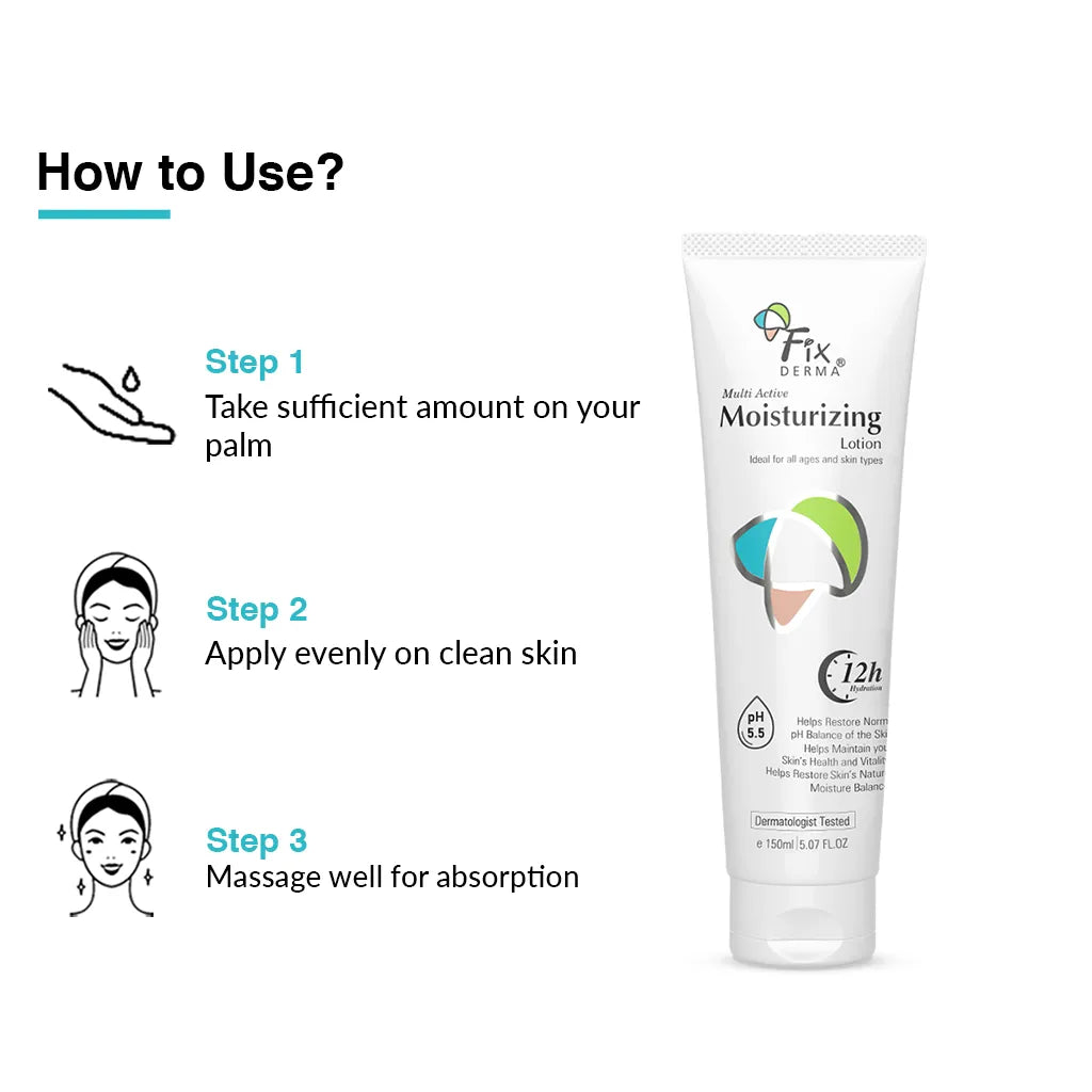 Fix Derma Moisturizing Lotion | Perfect Solution To Provide Optimal Hydration For Dry Skin