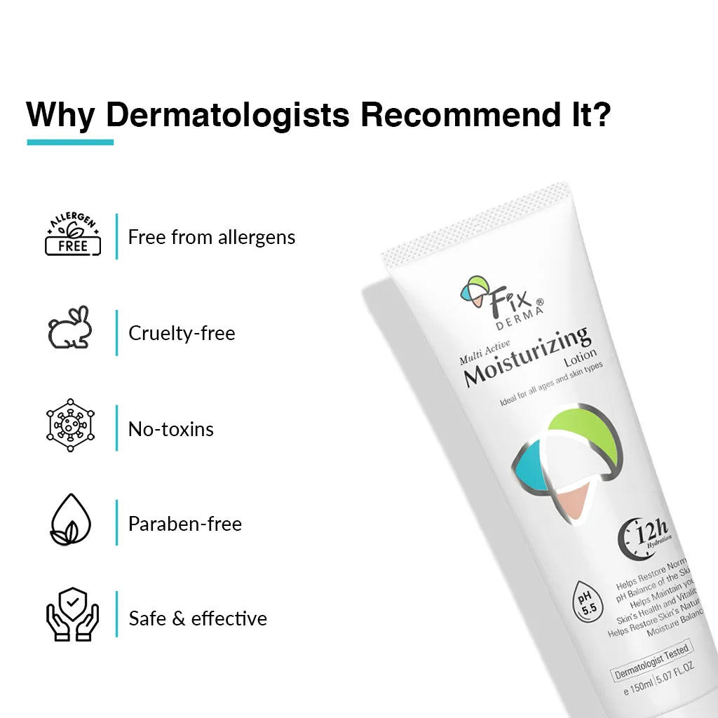 Fix Derma Moisturizing Lotion | Perfect Solution To Provide Optimal Hydration For Dry Skin