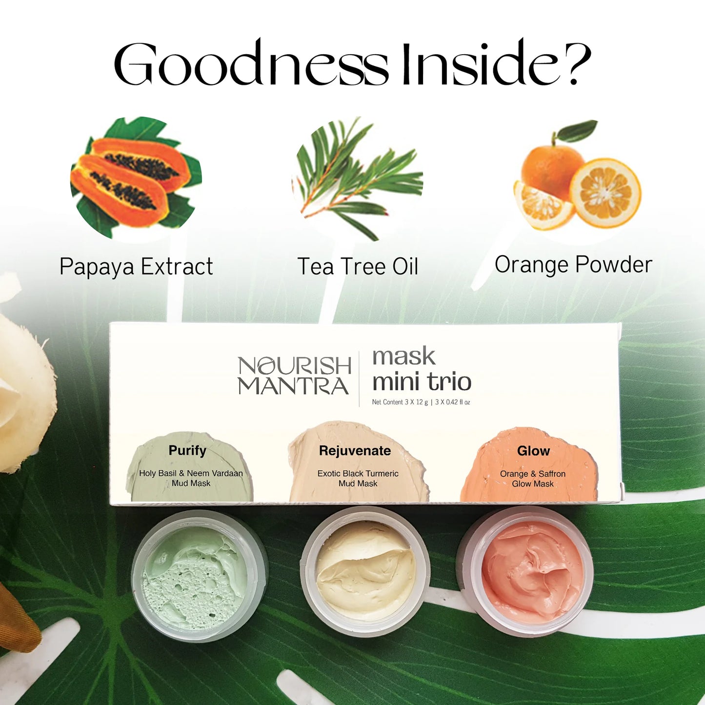 Nourish Mantra Mask Mini Trio