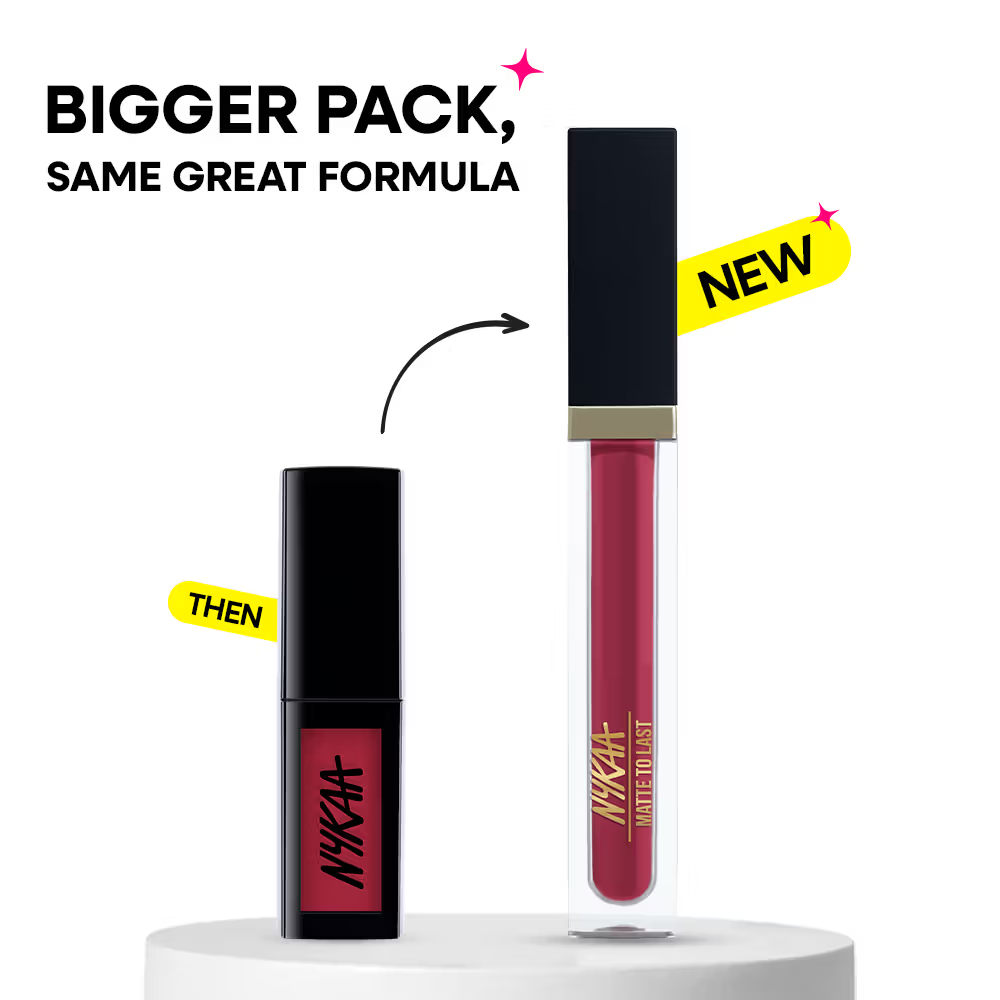 NYKAA Matte To Last ! Liquid Lipstick 5ml