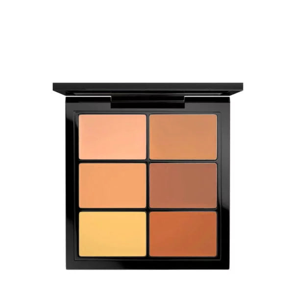 Mac NC30 NW25 NC35 NW35 Mid Yellow Mid Peach conceal and correct Palette Medium