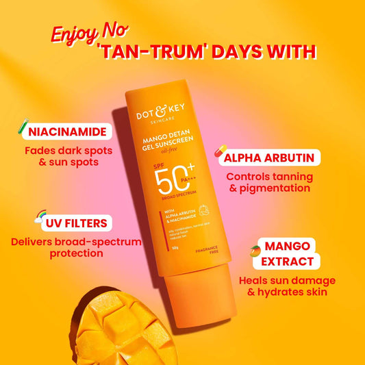 Dot & Key Mango Detan Gel Sunscreen