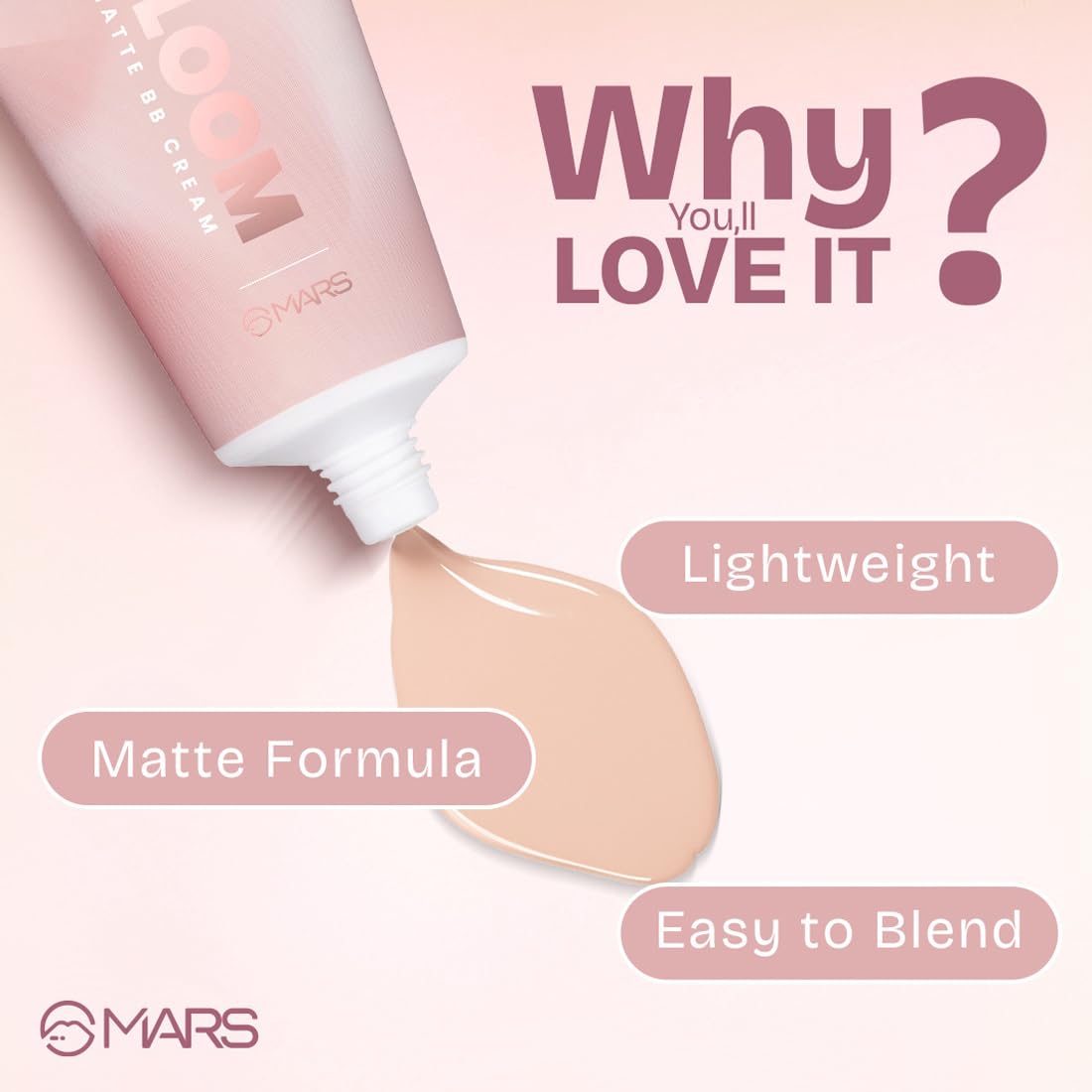 MARS Bloom Dewy BB Cream  (40gm)