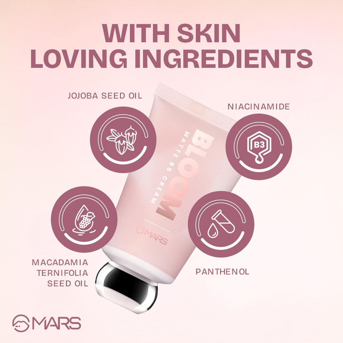MARS Bloom Dewy BB Cream  (40gm)
