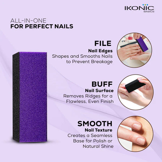 Ikonic Basics Nail Buffer   IKB-708C