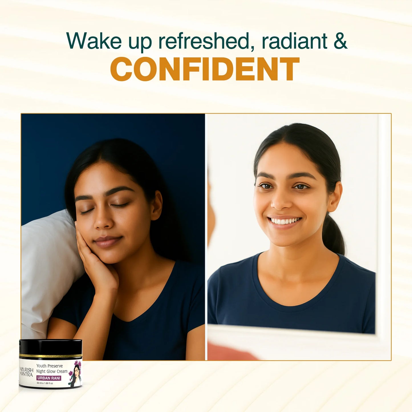 Nourish Mantra Youth Preserve Night Glow Cream Urban Rani