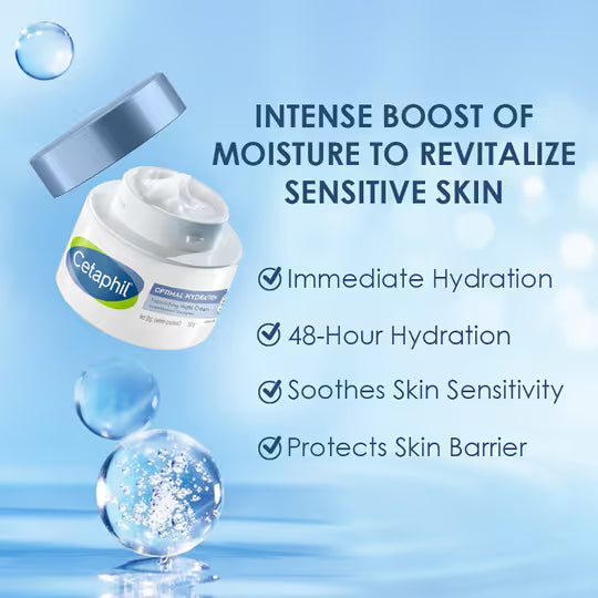 Cetaphil Optimal Hydration Replenishing Night Cream 50gm