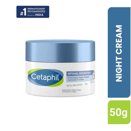 Cetaphil Optimal Hydration Replenishing Night Cream 50gm