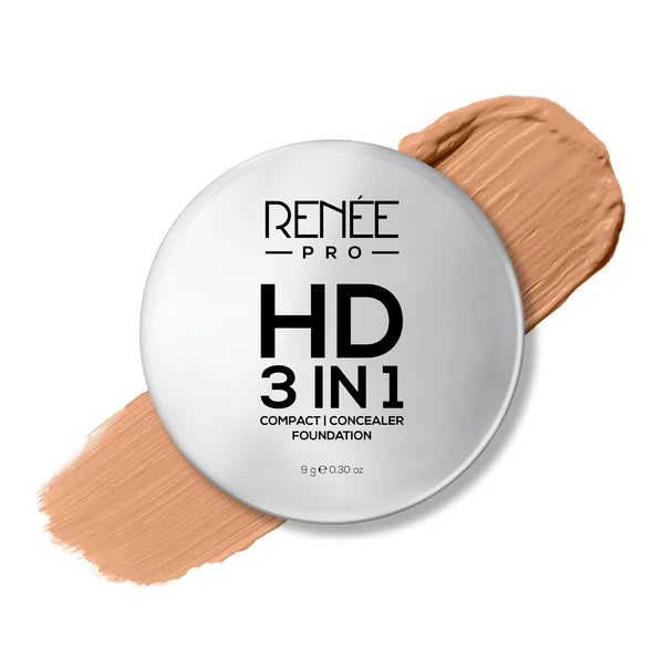 RENEE Pro HD 3-IN-1 Compact 9gm