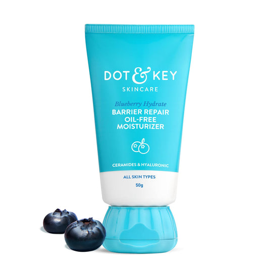 Dot & Key Blueberry Hydrate Barrier Repair Oil-Free Moisturizer, Normal to Oily Skin (50g)