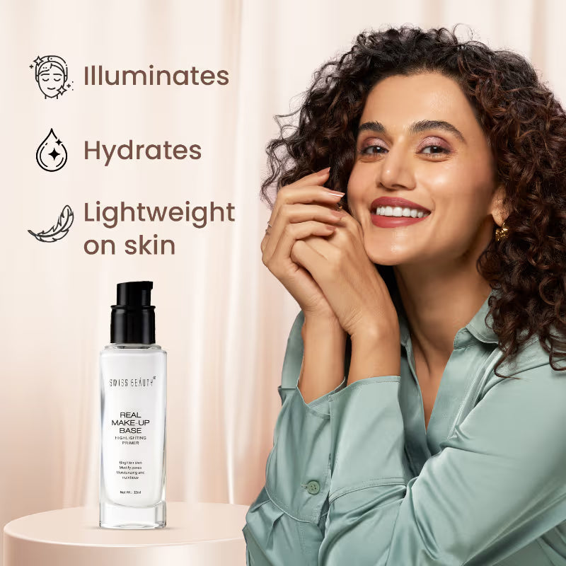 Swiss Beauty Real Make Up Base Highlighting Primer 32ml