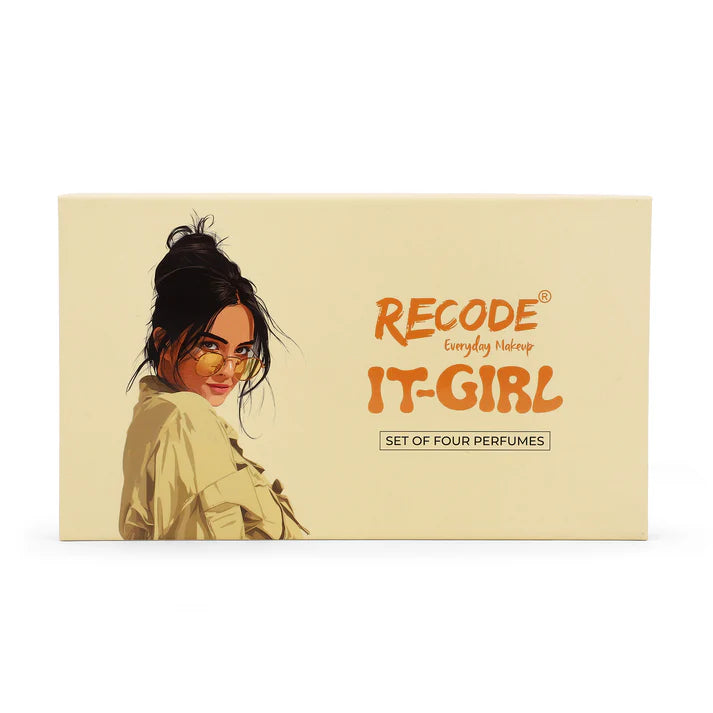 Recode Studios Recode IT GIRL Perfume Set of 4 (20 ML X 4)
