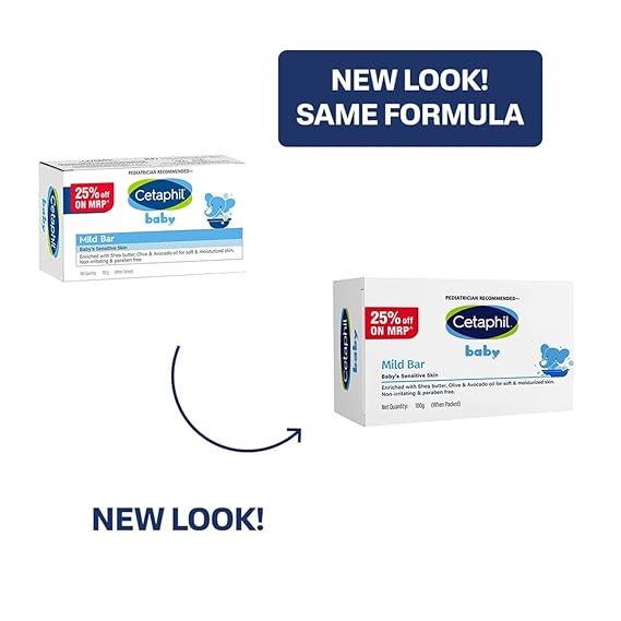 Cetaphil Baby Mild Bar 100 gm