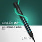 Ikonic Me 2 In 1 Straight and Curl Slim - Black