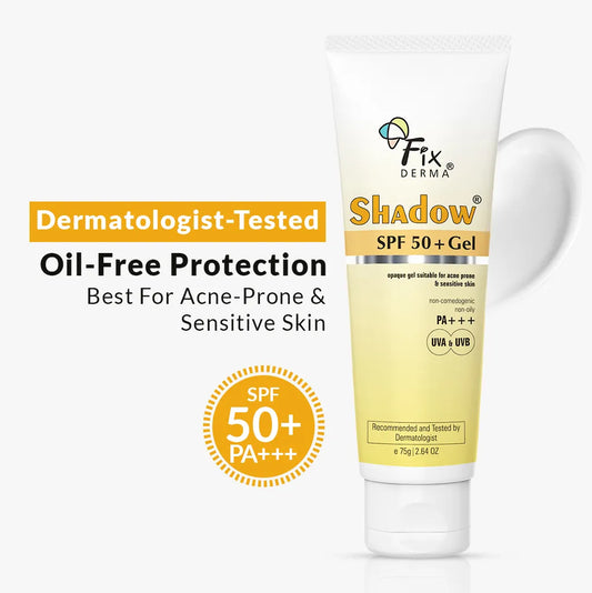 Shadow SPF 50+ Gel Sunscreen | Perfect for all-season sun protection with SPF 50+