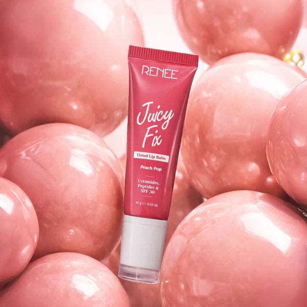 RENEE Juicy Fix Tinted Lip Balm With SPF 30, 10g