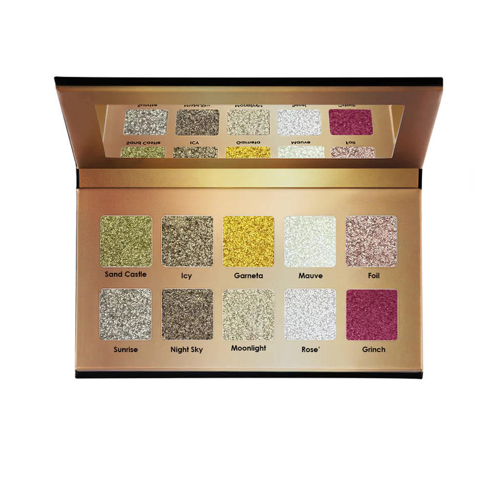 Forever52 10 Color Eyeshadow Palette (Gemstones Collection)