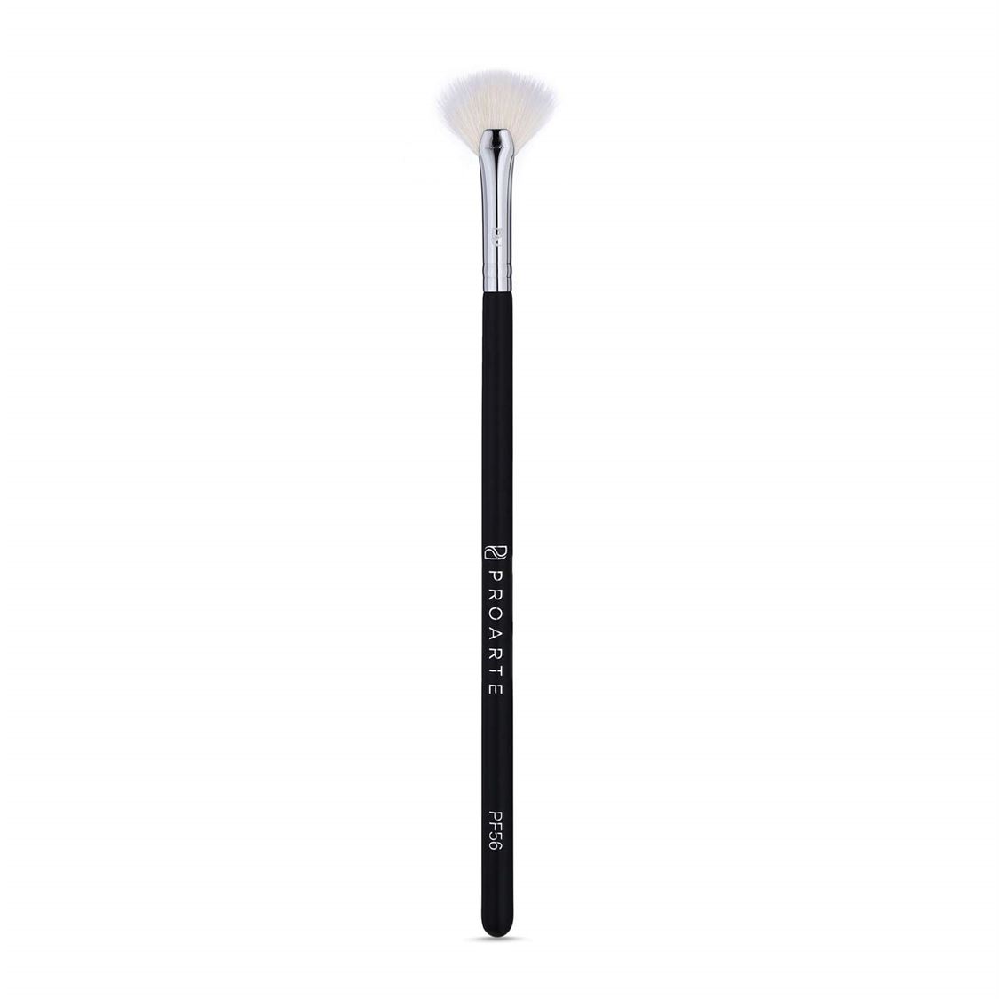Proarte Precision Fan Makeup Brush Black PF56
