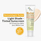Shadow SPF 50+ Tinted Sunscreen | 1% Hyaluronic Acid sunscreen, available in four flexible shades 30g