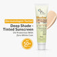 Shadow SPF 50+ Tinted Sunscreen | 1% Hyaluronic Acid sunscreen, available in four flexible shades 30g