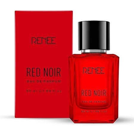 RENEE Red Noir Eau De Parfum 50Ml, Bold Long Lasting Premium Luxury Fragrance With Fruity, Floral & Spicy Notes, Gift For All Occasions - Women, Girls, Unisex Adult, Men, Boys, Liquid