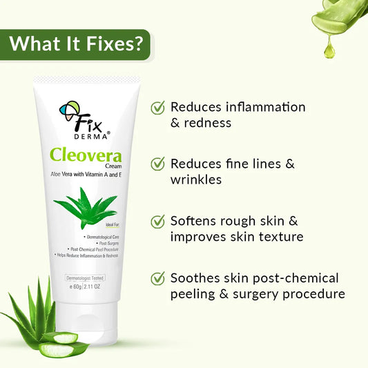Fix Derma Cleovera & Cucumber Face Wash | Refreshed, Brighter Skin With Every Wash