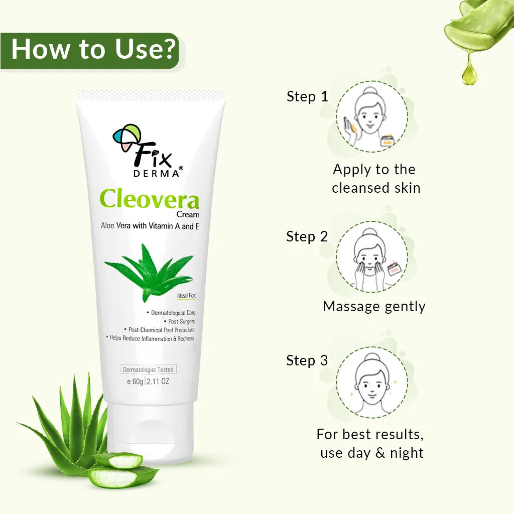Fix Derma Cleovera & Cucumber Face Wash | Refreshed, Brighter Skin With Every Wash