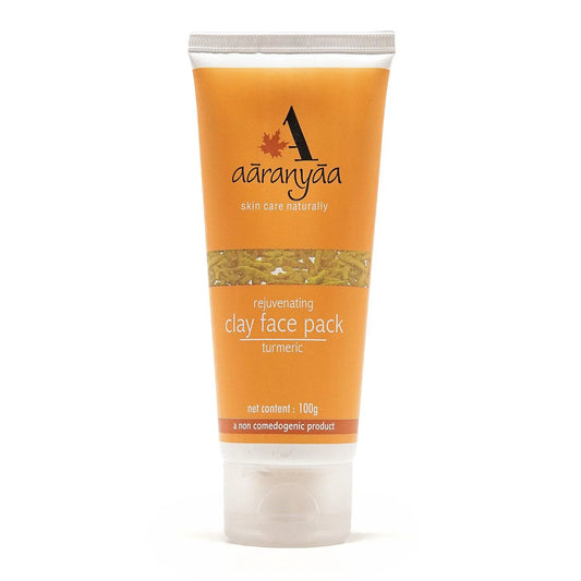Aaranyaa Rejuvenating Clay Face Pack with Turmeric | 100g