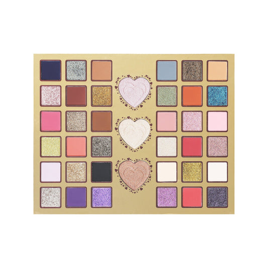 Shopaarel Heartbeat Eyeshadow & Highlighter Palette 18g