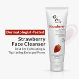 Fix Derma Strawberry Face Wash | Cleansing formula to exfoliate & tighten enlarged pores