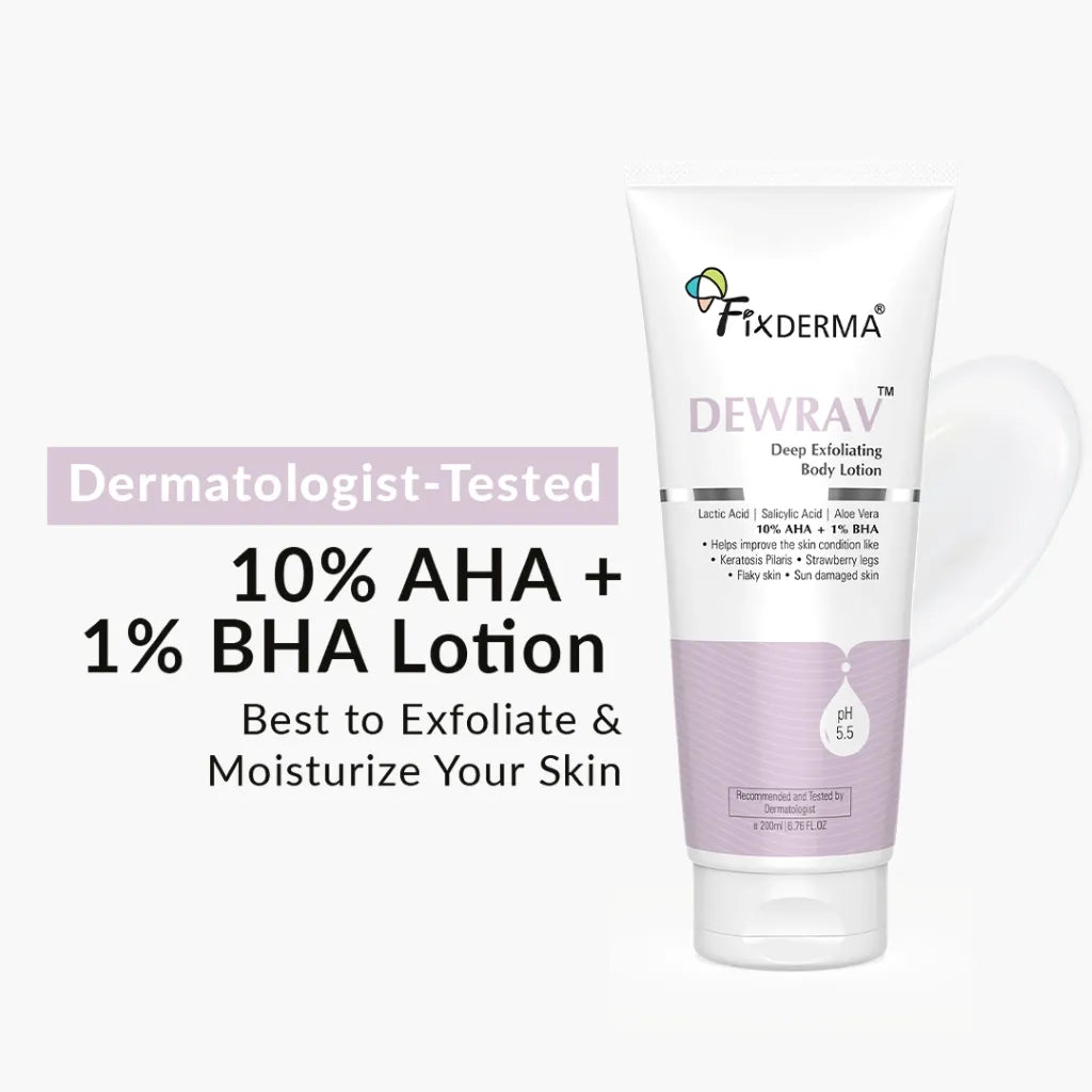 Fix Derma Dewrav Deep Exfoliating Body Lotion