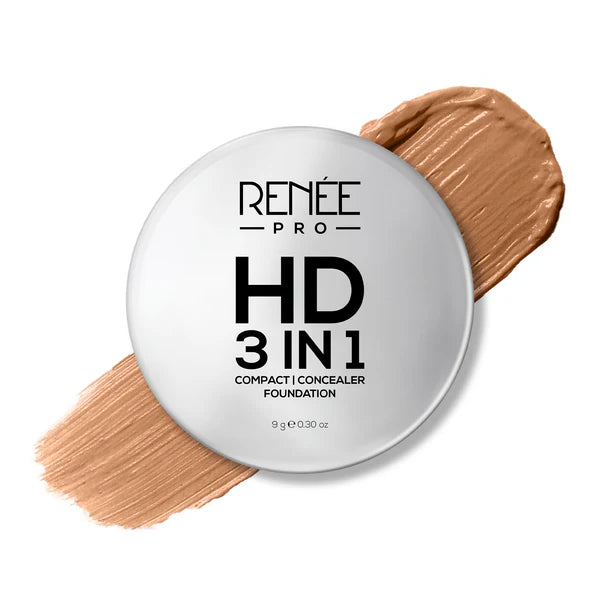 RENEE Pro HD 3-IN-1 Compact 9gm