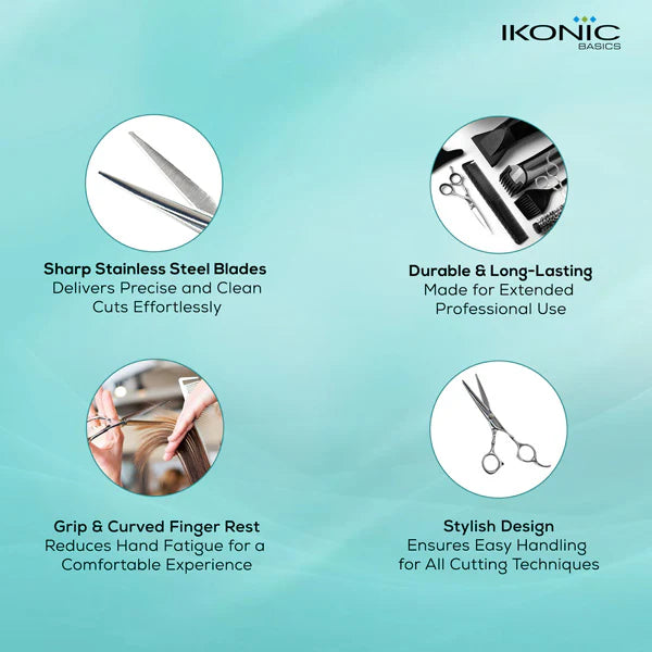 Ikonic Basics Barber Scissor   IKB-717C
