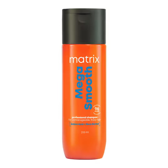 MATRIX Mega Smooth Shampoo for Frizzy, Dry Unmanageable Hair, Defy Frizz for 4 Days