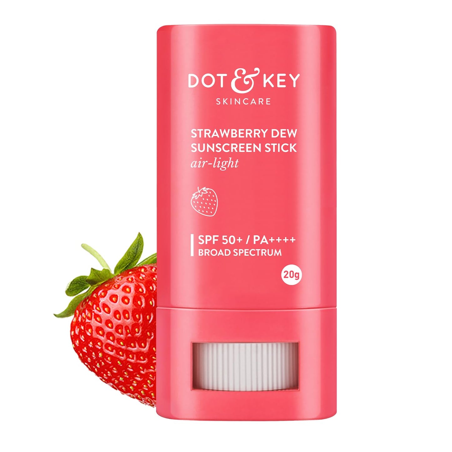 Dot & Key Strawberry Dew SPF 50 Sunscreen Air Light | SPF 50 PA+++ In-Vivo Tested | 20g