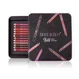 Swiss Beauty bold Matte Lipliner Pack Of 12 Pcs