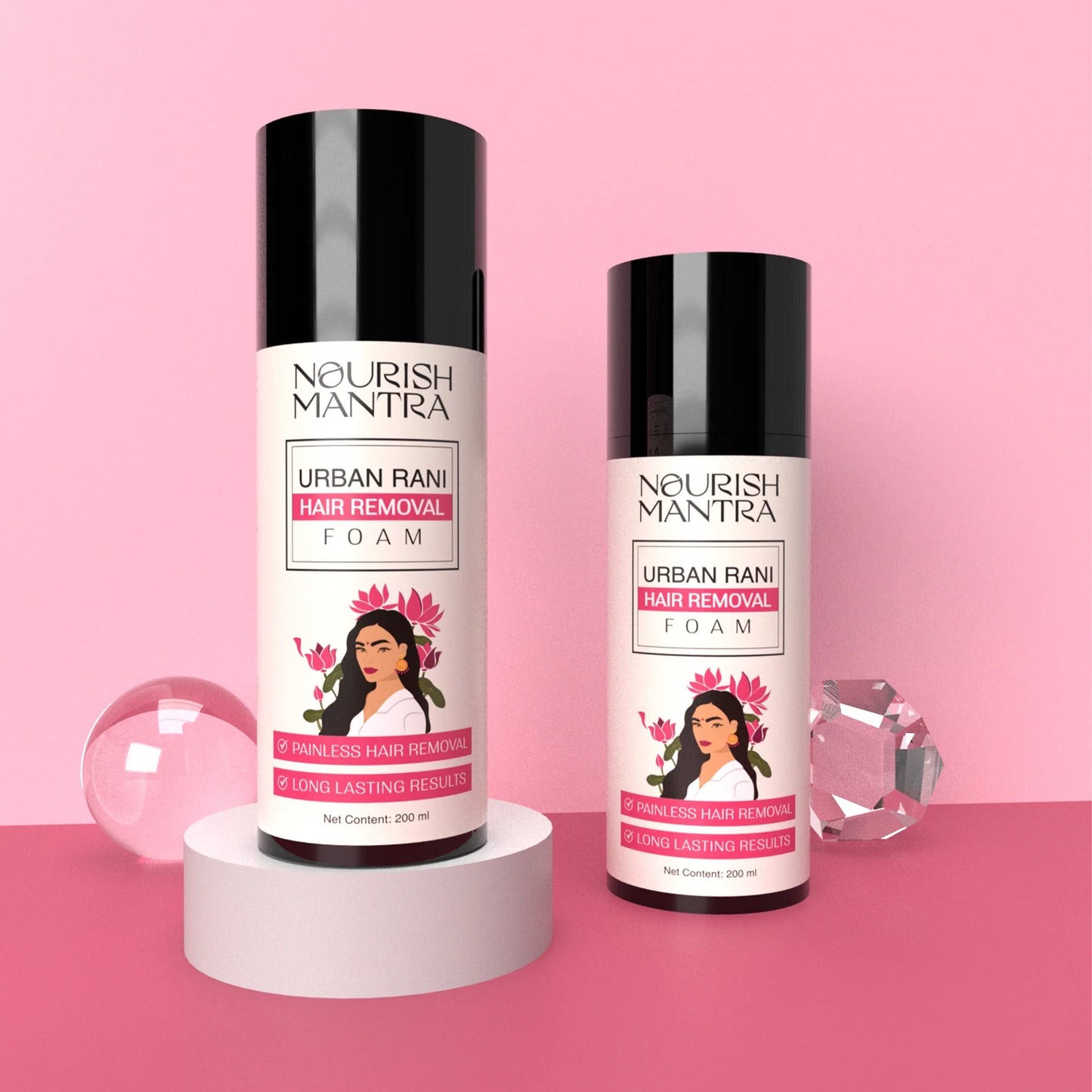 Nourish Mantra Urban Rani Hair Removal Foam