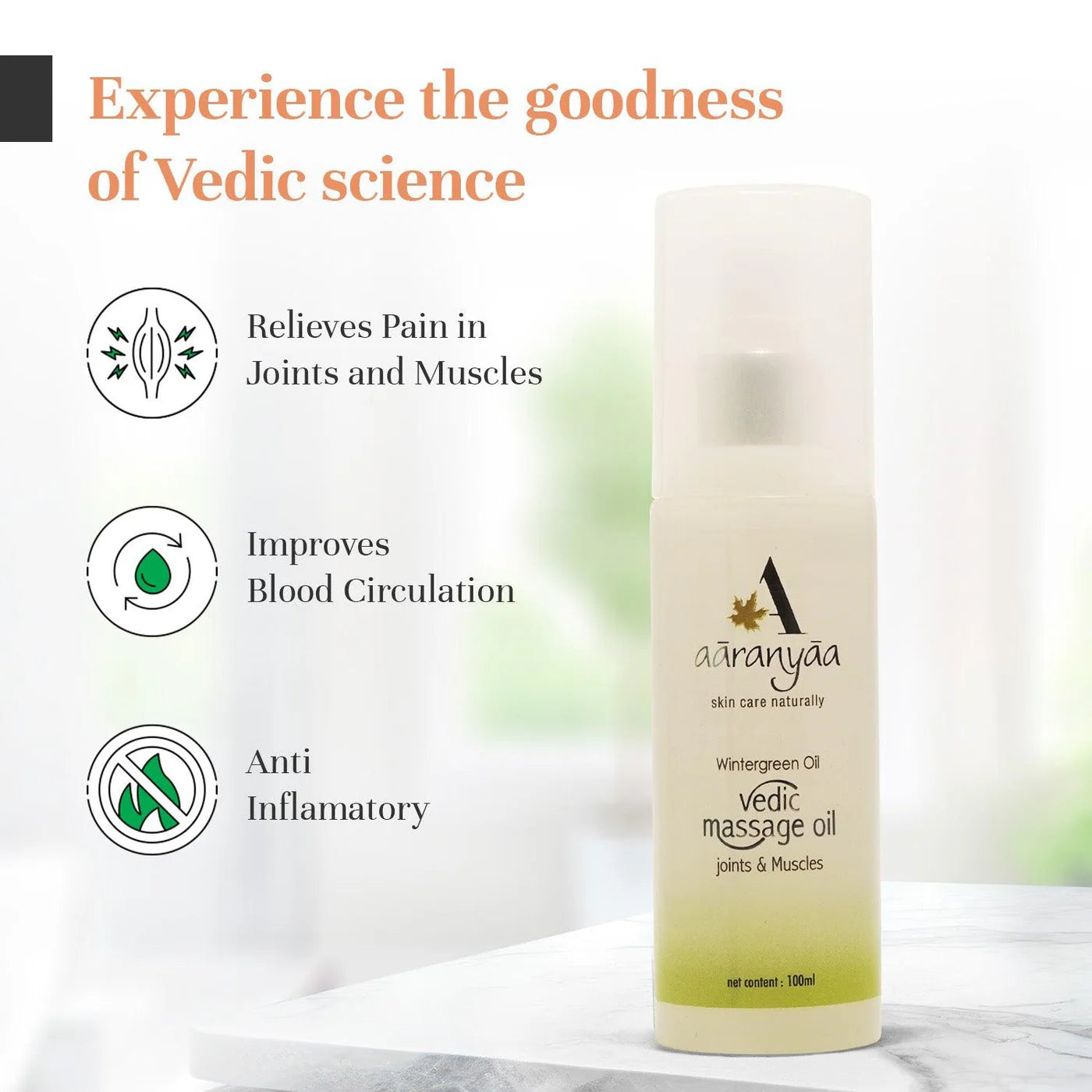 Aaranyaa Vedic Massage Oil (100ml)