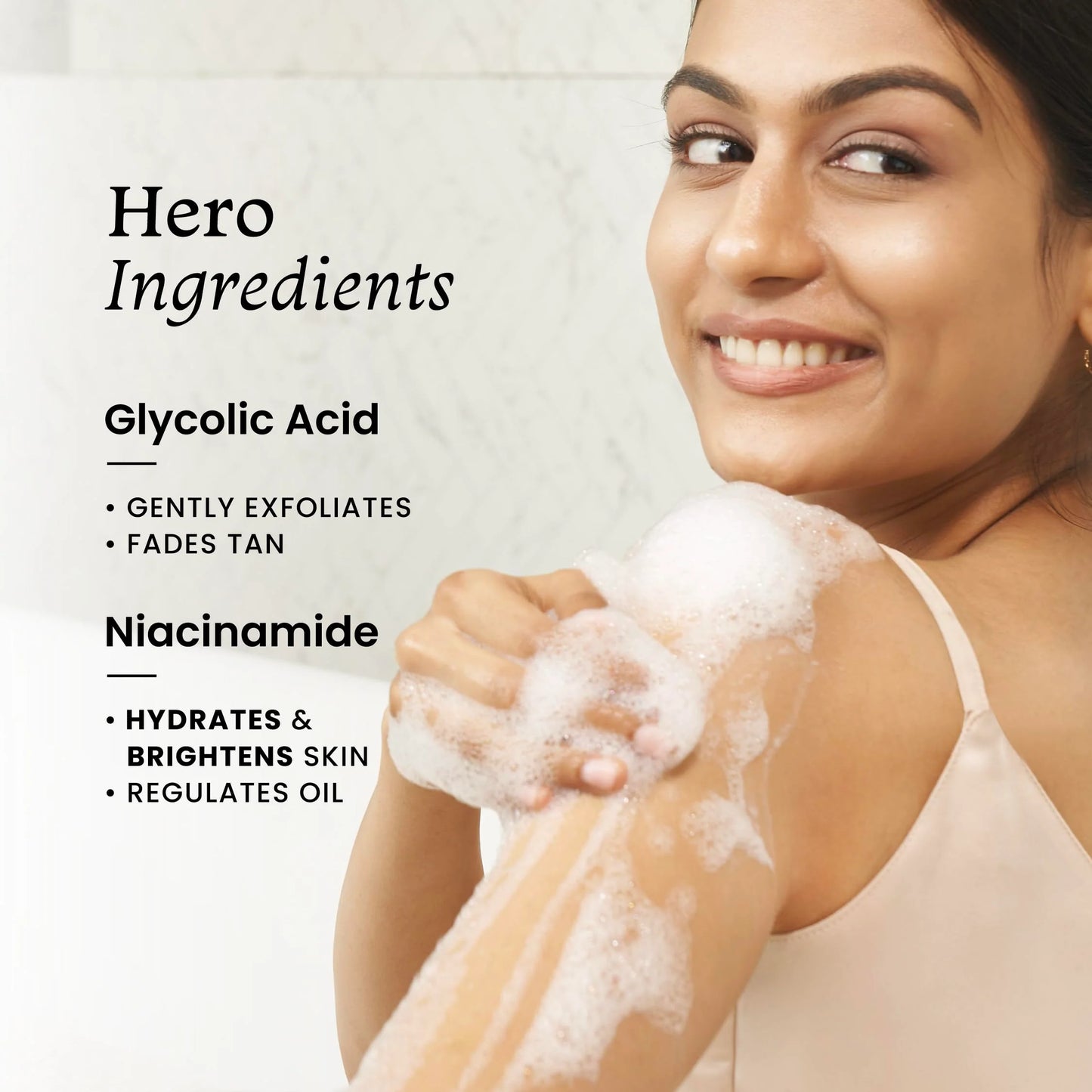FoxTale Hula Hoop Brightening Body Wash by Foxtale | Lactic Acid & Niacinamide