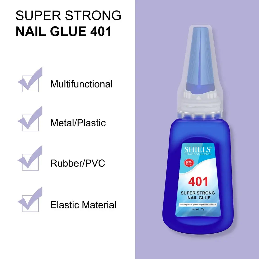 Shills Professional 401 Super Strong Nail Glue