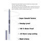 Shopaarel EYE PENCIL KAJAL WATER PROOF CREAMY &amp; LONG WEAR 0.5g