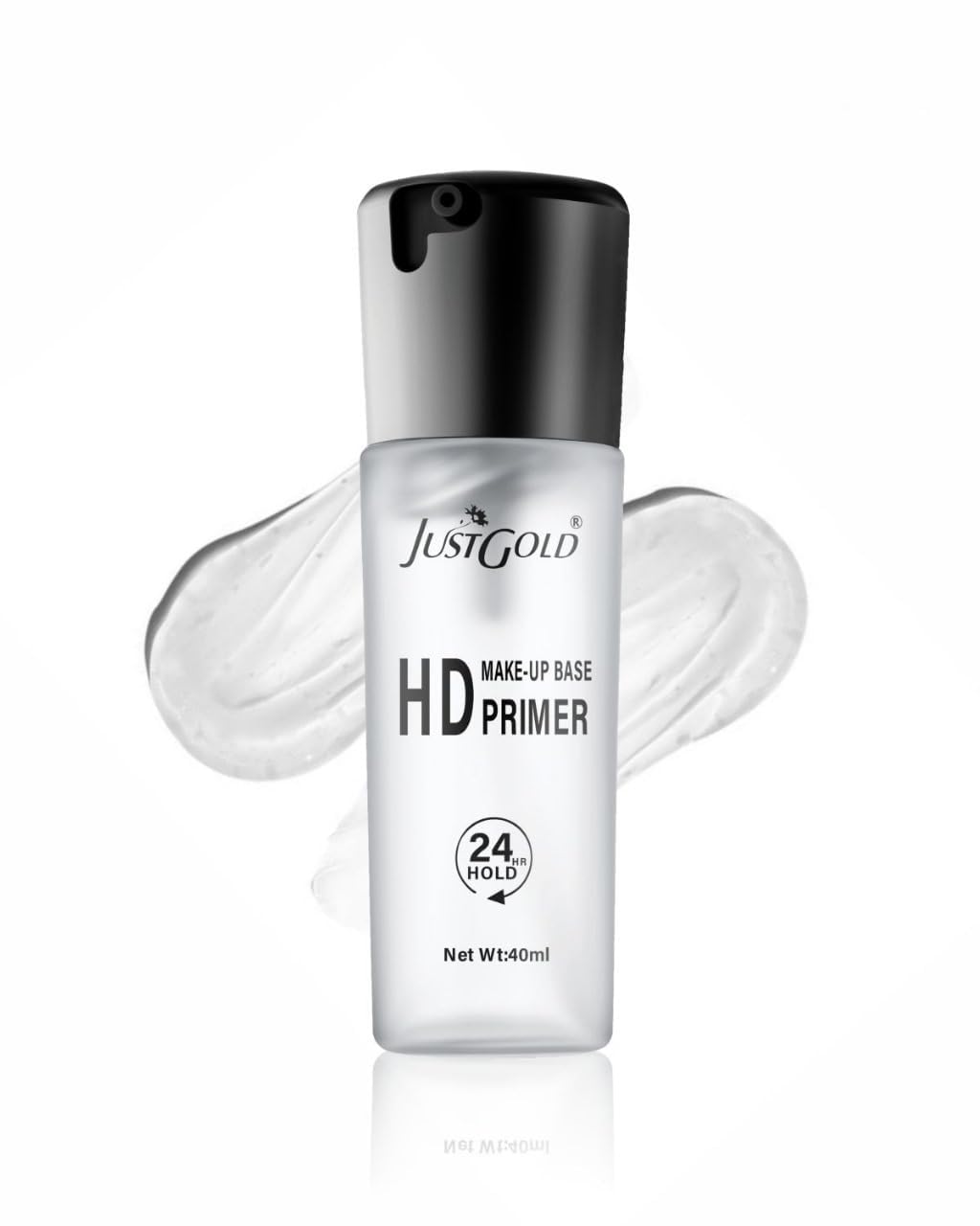 JustGold HD Primer for Face Makeup Long Lasting and Smooth Base with Oil Control (40ml)