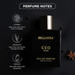 Bella Vita Luxury CEO MEN Long Lasting Perfume | Perfume for Man | EDP 100ml | Lemon, Lavender, Tonka, Mandarin & Vetiver | Woody, Citrus Premium Fragrance